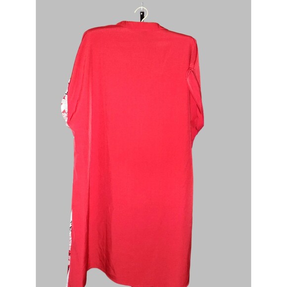 Shein Curve Red Striped Short Dress - size XL - Picture 2 of 3